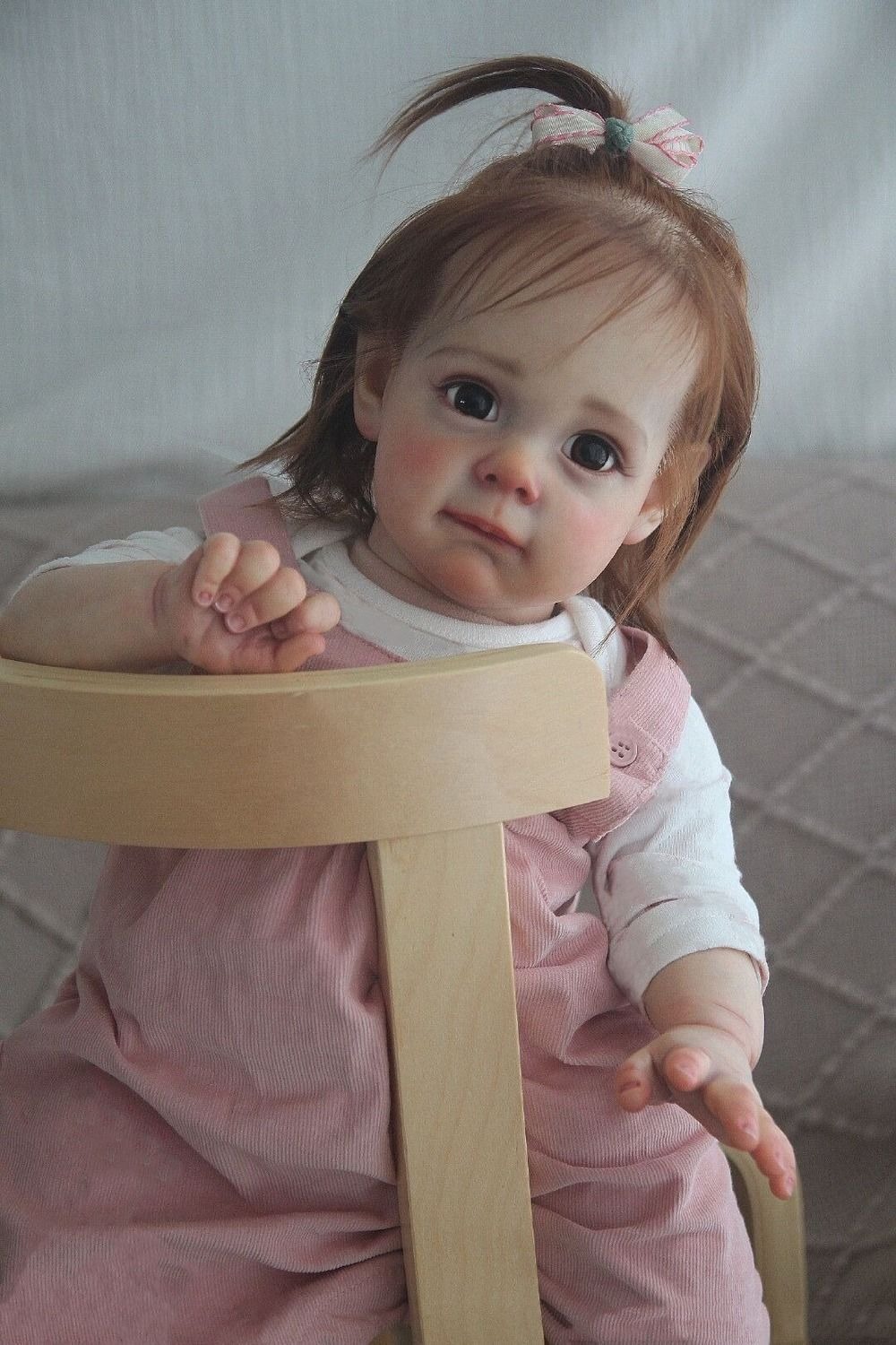 Cute cloth body vinyl reborn doll - Image 4