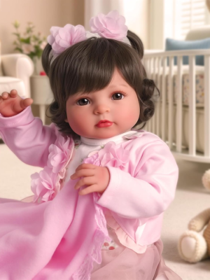 Excellent Vinyl Reborn Dolls with Cloth Body