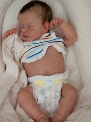 19″ Full-Body Silicone Reborn Baby Doll