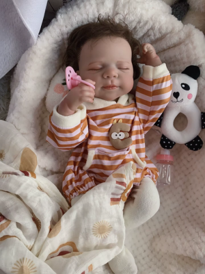 Sleeping silicone Reborn doll