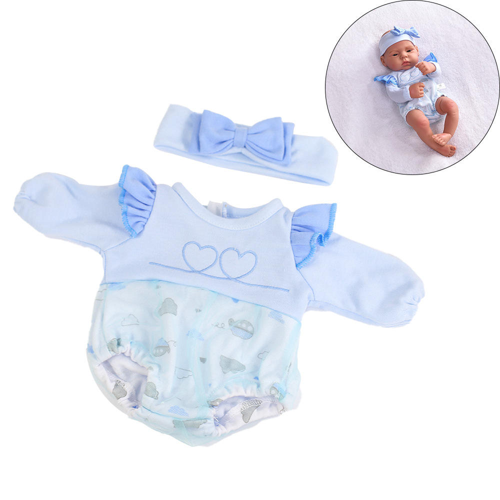 12–13 Inch Reborn Doll Outfit Dress & Headband Manufacturer - Image 4
