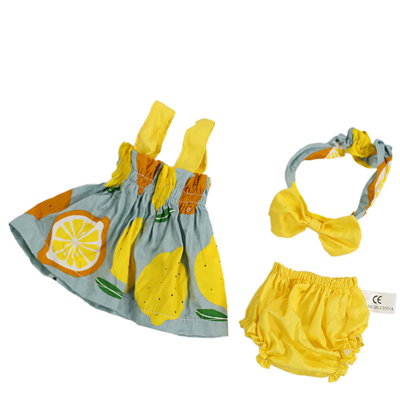 12–13 Inch Reborn Doll Outfit Dress & Headband Manufacturer - Image 10