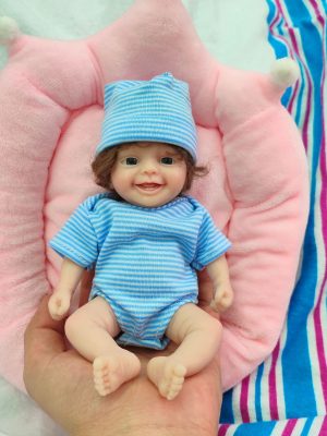 6 Inch Full Silicone Reborn Baby Dolls