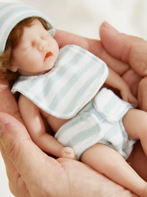 6 Inch Platinum Silicone Reborn Baby Doll