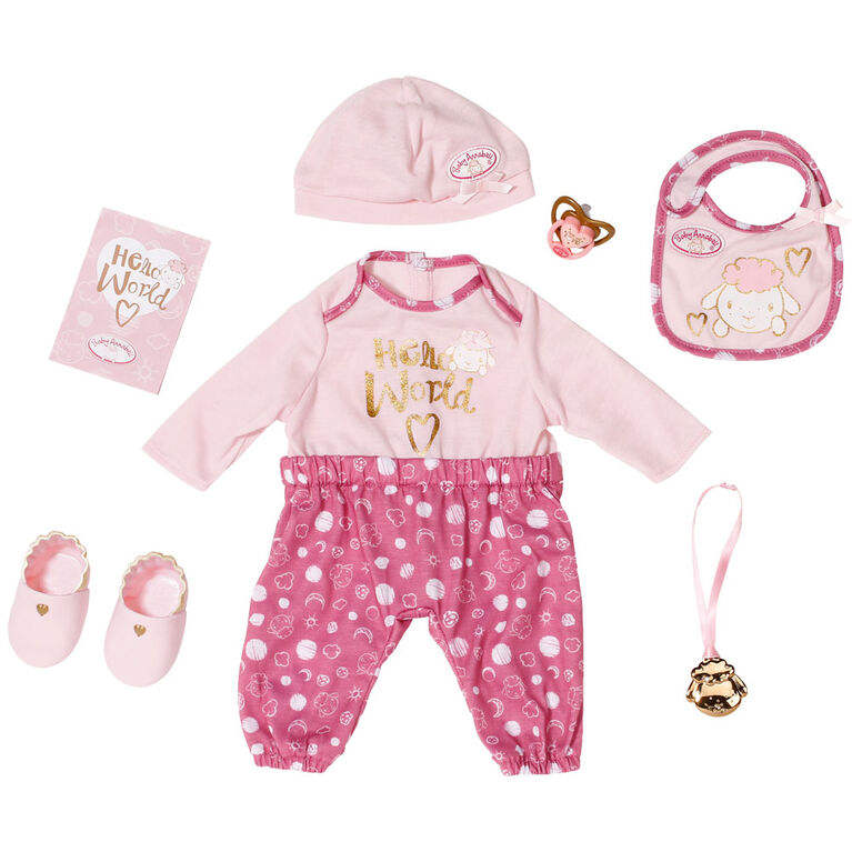 20"-22" Reborn Baby Doll Clothes – Pink Cotton Outfit Set | Custom Design & OEM Baby Doll Clothing Supplier - Image 4