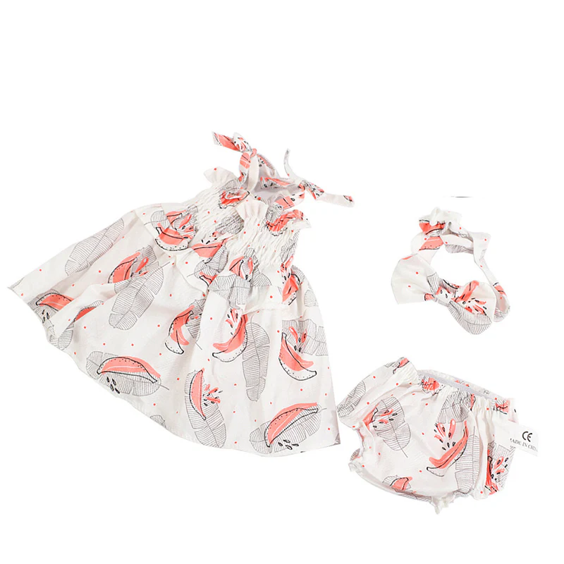 12–13 Inch Reborn Doll Outfit Dress & Headband Manufacturer - Image 8