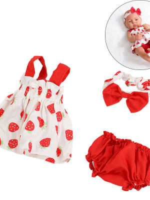 12–13 Inch Reborn Doll Outfit Dress & Headband  Manufacturer