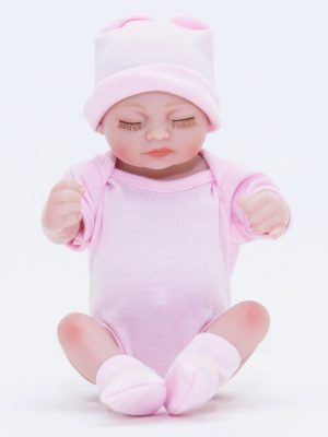11 inch Full Silicone Reborn Baby Doll – Realistic Newborn Girl