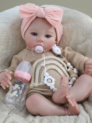 PureGrace™ 18-Inch Vinyl Reborn Doll with Cloth Body