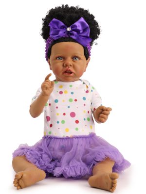 Realistic Vinyl Reborn with Cloth Body – 18 Inch