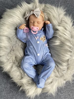 New Arrival Vinyl Reborn Doll with Soft Cloth Body