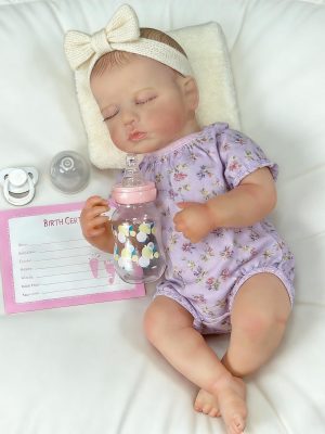 DreamCuddle™ 16-Inch Full Silicone Lifelike Reborn Baby Doll