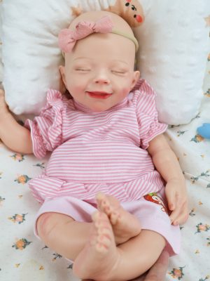 16 Inch Full Silicone Reborn Baby Doll Sleeping Factory