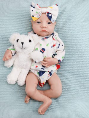 SoftNest™ 18-Inch Full Silicone Reborn Baby Doll